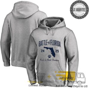 Florida Hockey Battle of Florida 24 25 back to back Champs shirt
