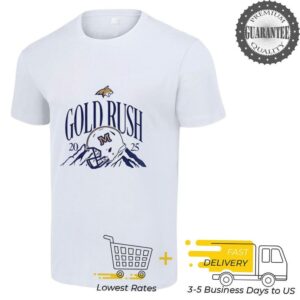 Montana State Bobcats 2025 gold rush football helmet t shirt