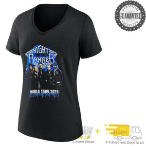 Night Ranger 2025 World Tour shirt