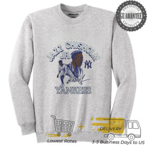 New York Yankees Jazz Chisholm Jr. Signature cartoon football player shirt