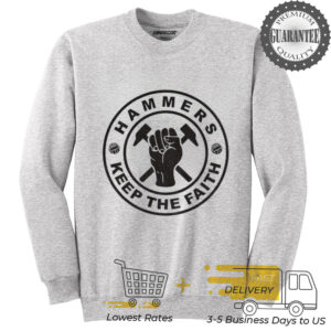 Hammers keep the faith shirt