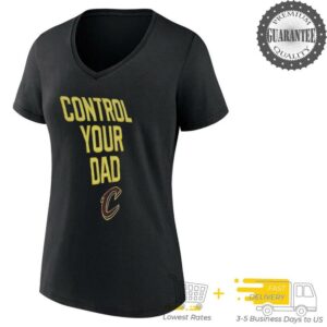 Cleveland Cavaliers basketball control your Dad NBA Playoffs 2025 shirt