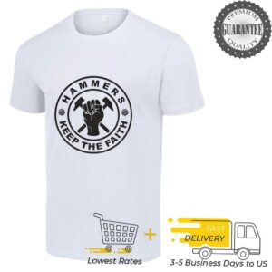 Hammers keep the faith shirt