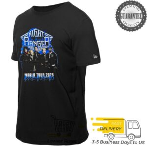 Night Ranger 2025 World Tour shirt