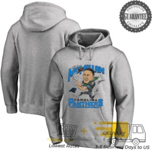 Panthers Tetairoa McMillan Signature cartoon football player shirt