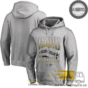 Cleveland Cavaliers Cavs let em know 2025 NBA playoffs shirt